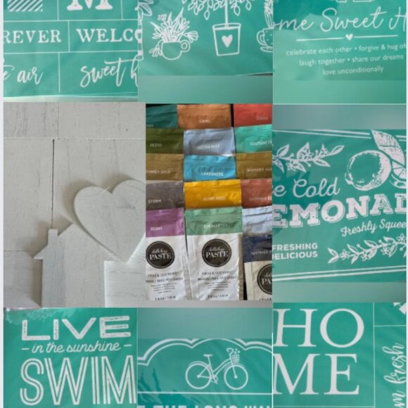 7- Templates Chalk Couture Stencils Limited Edition Monthly Subscriptions RARE - Picture 5 of 14